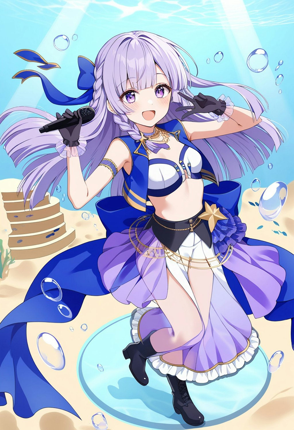 星莉奈(涼しいステージで熱く)[days AI]