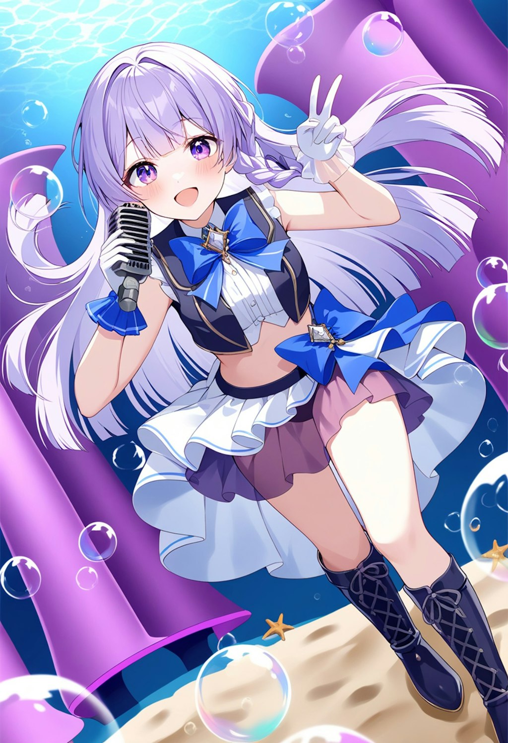 星莉奈(涼しいステージで熱く)[days AI]
