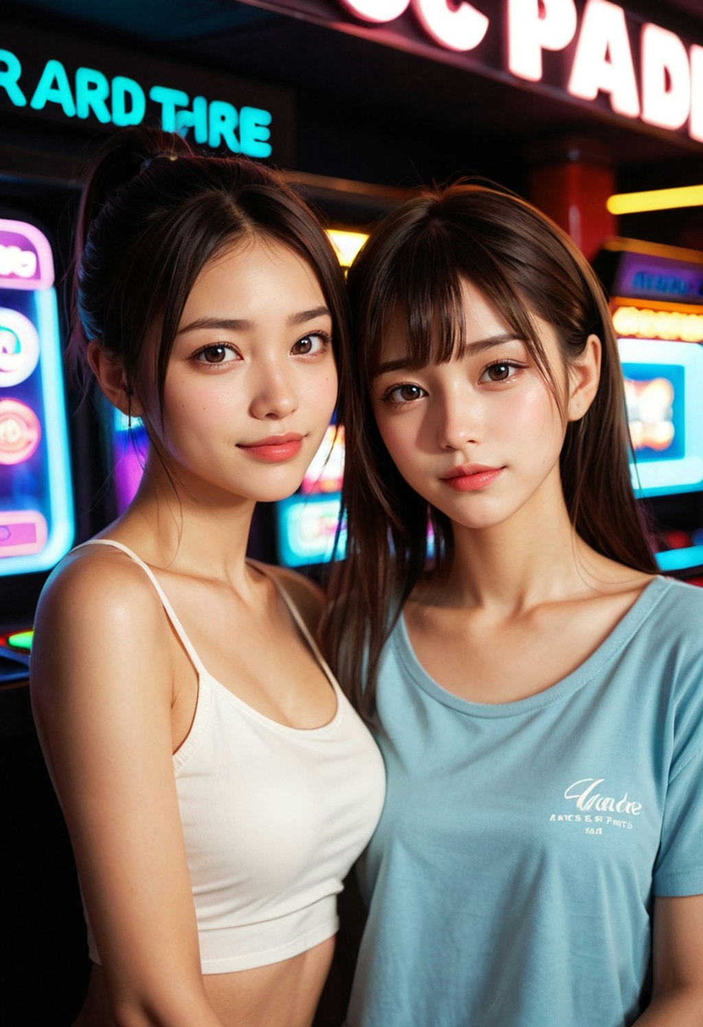 ゲーセンの彼女たち02
