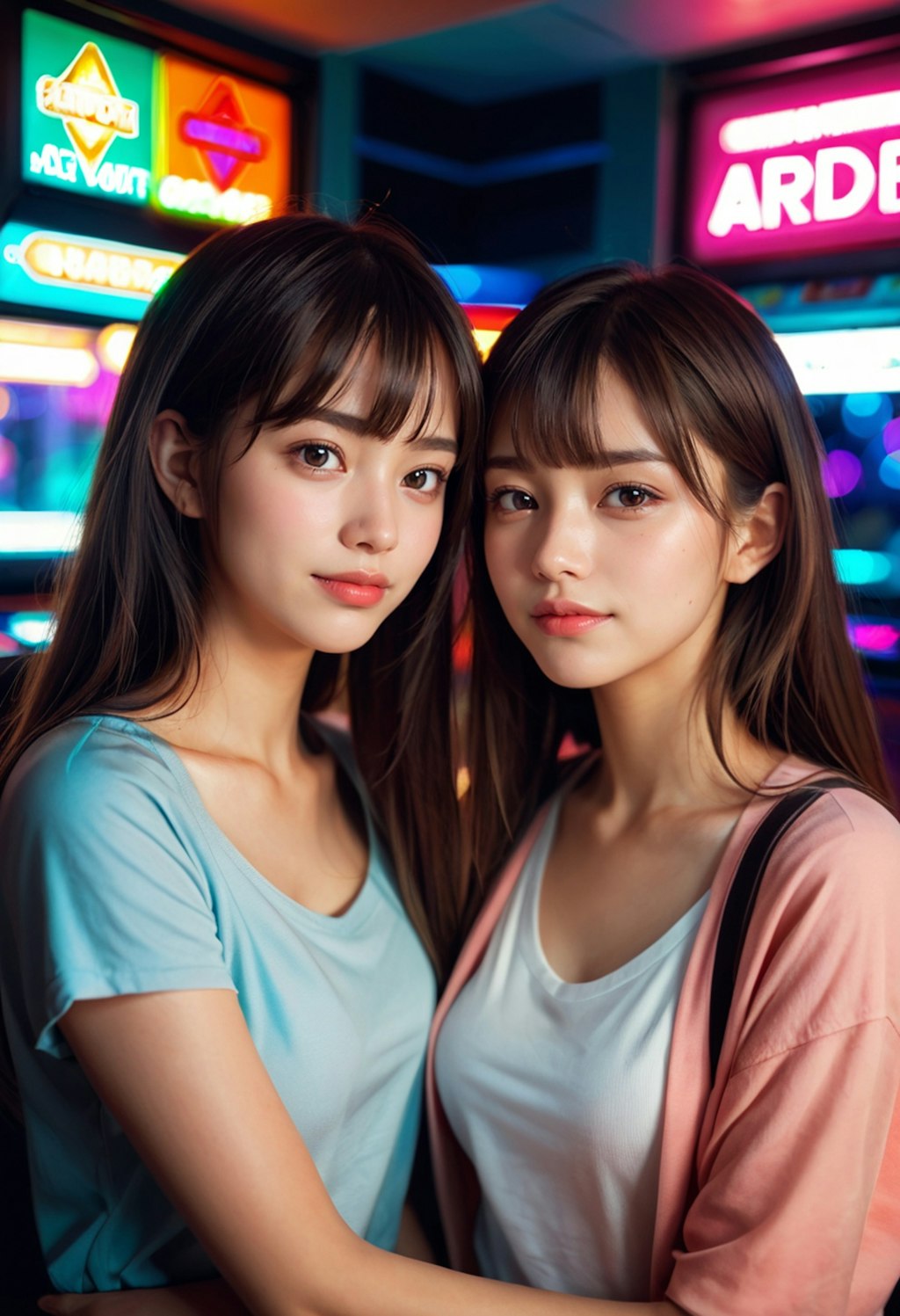 ゲーセンの彼女たち02