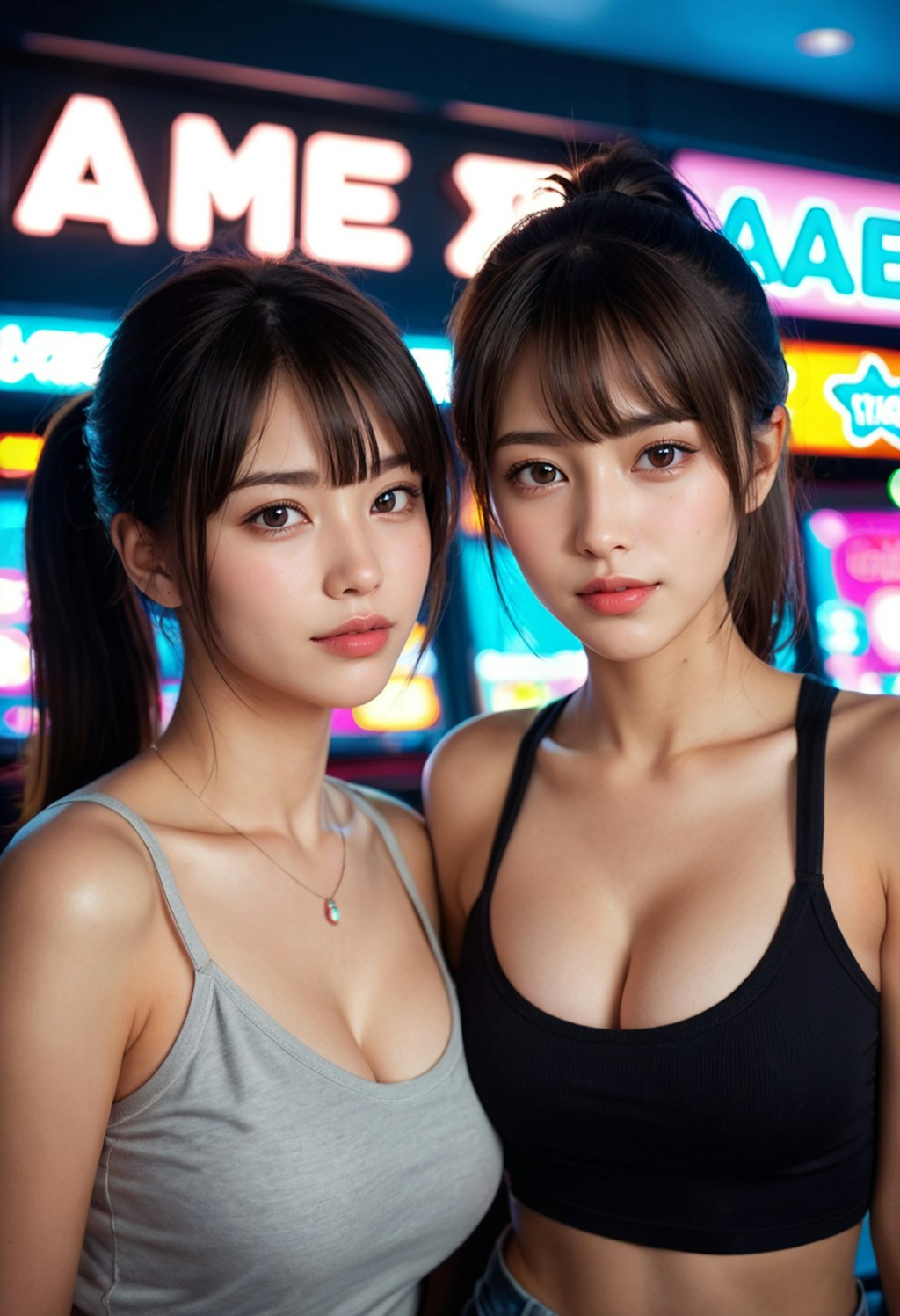 ゲーセンの彼女たち02