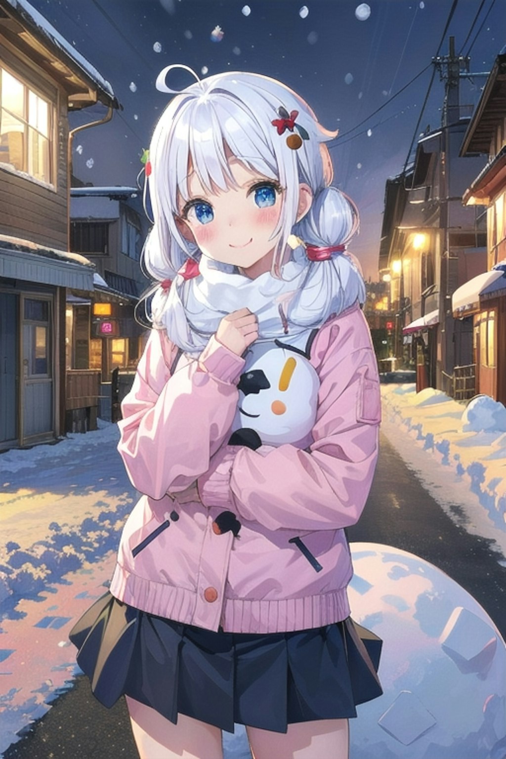 雪ダルマつくろ