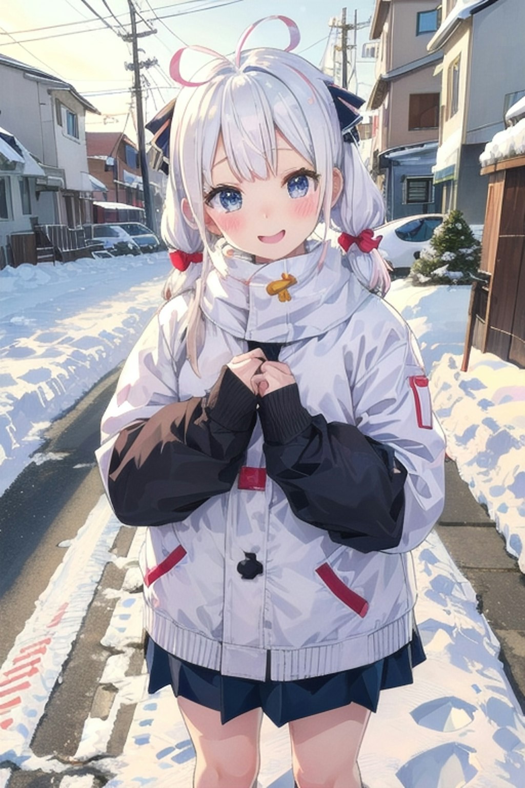 雪ダルマつくろ