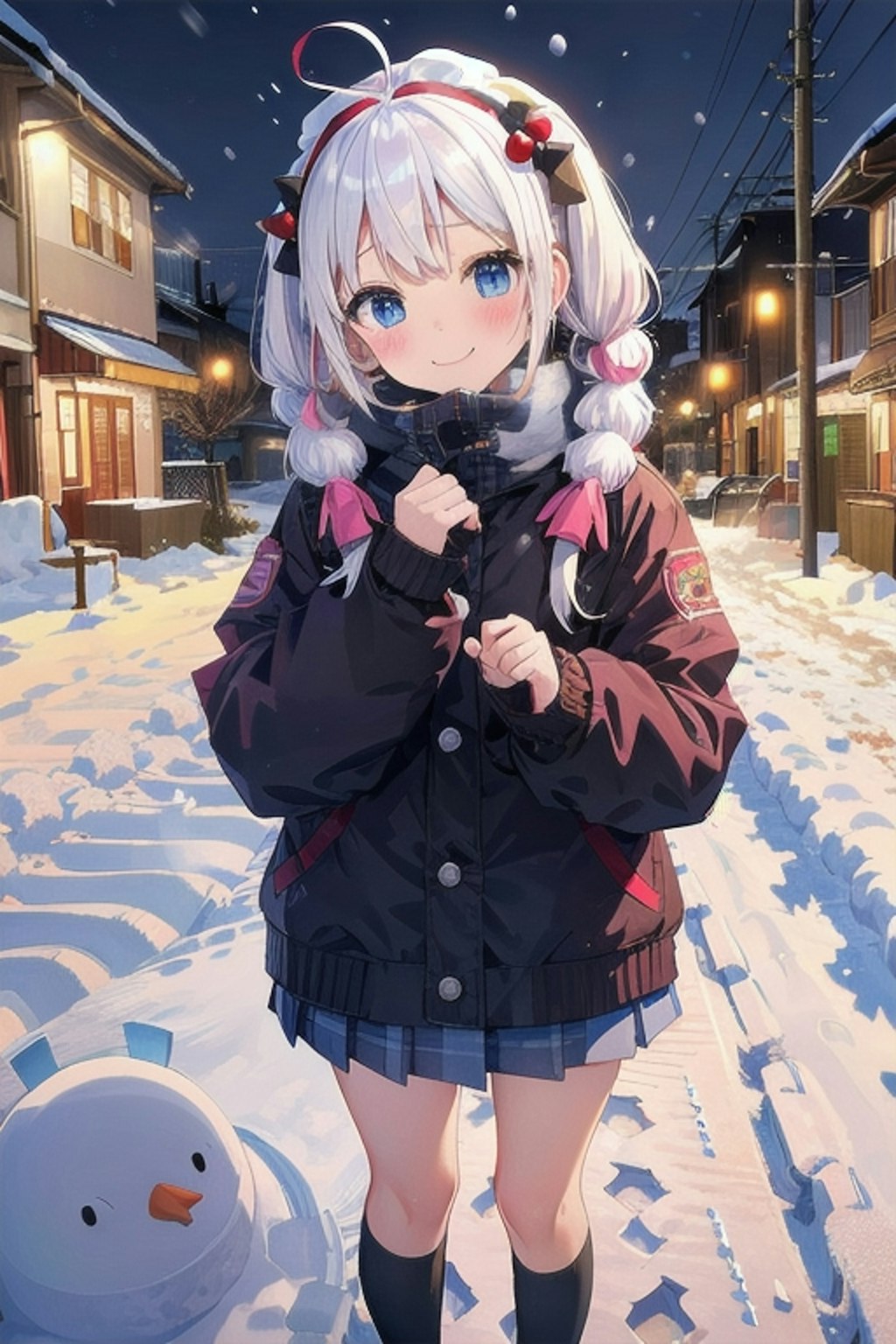 雪ダルマつくろ