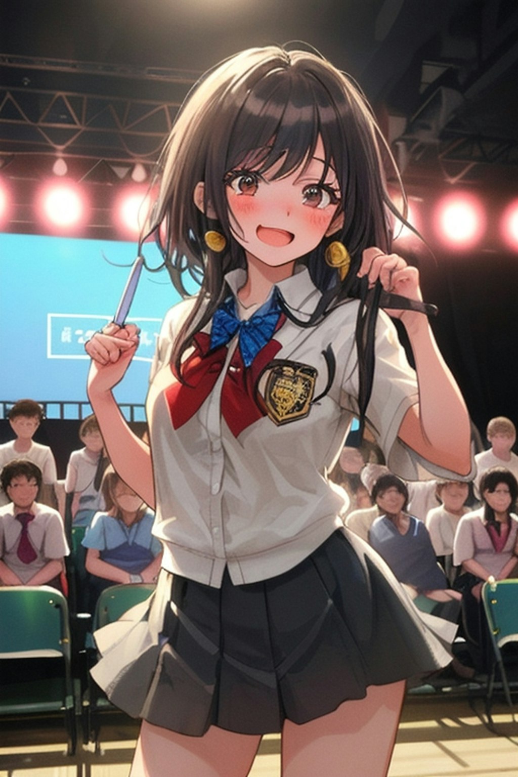 学園祭の女の子