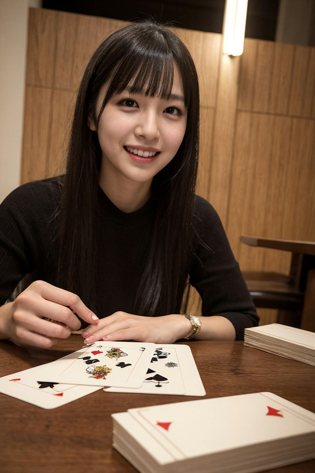 佳菜子ちゃんの昼の顔夜の顔