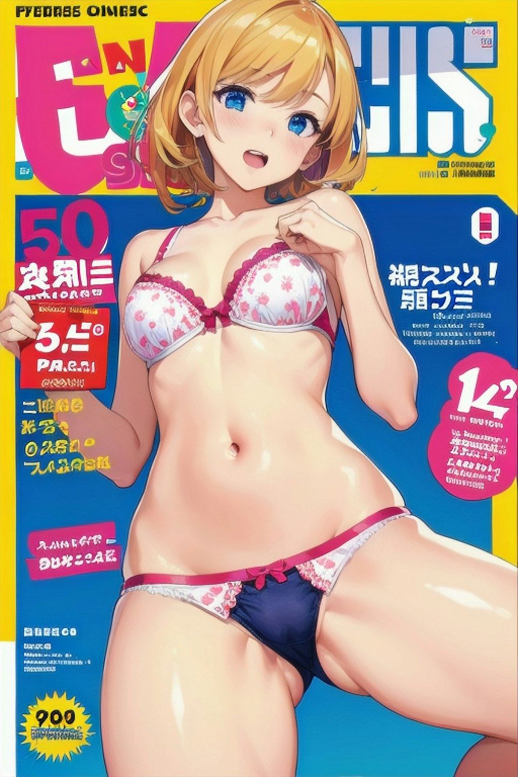 雑誌の表紙風