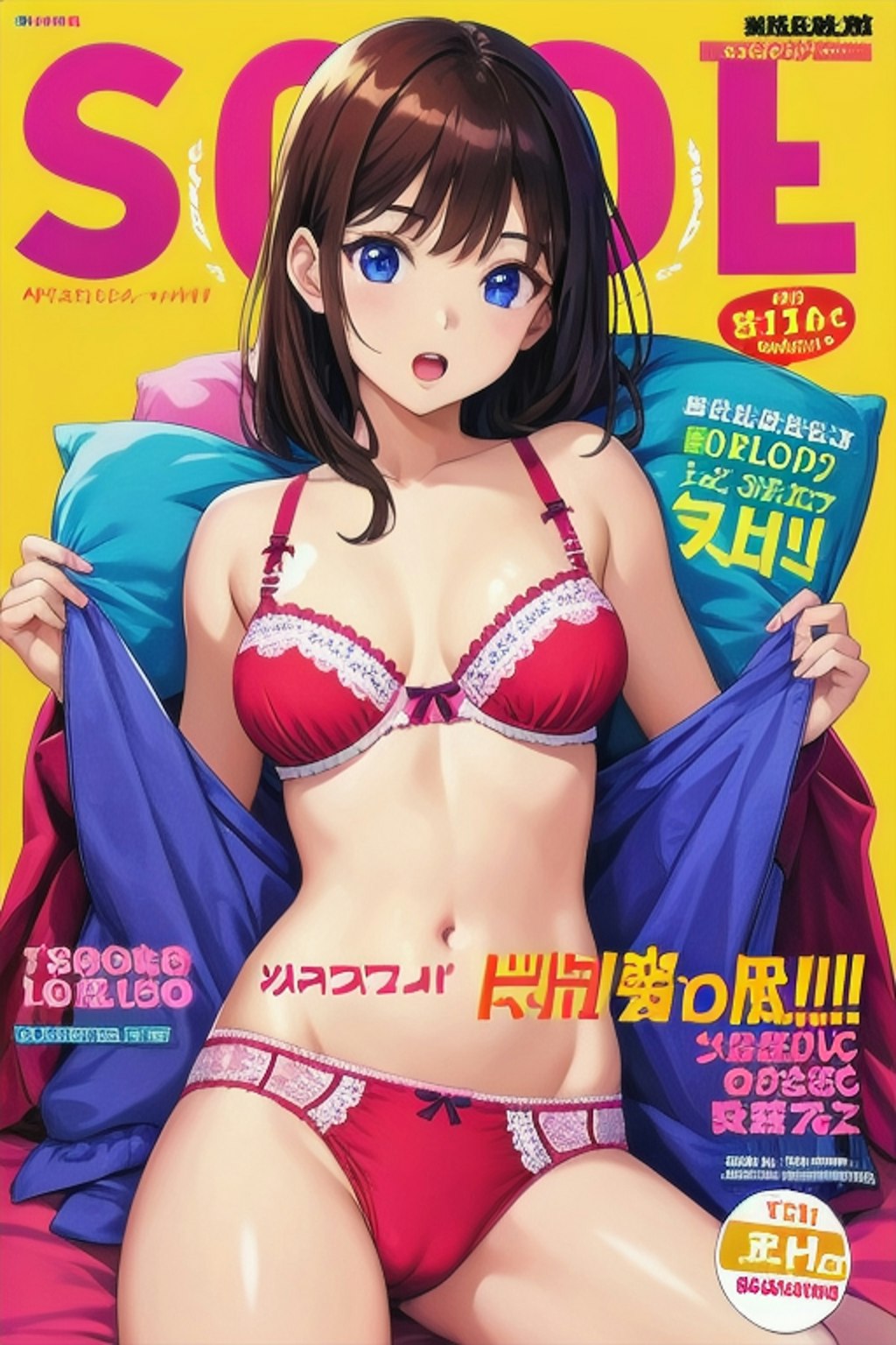 雑誌の表紙風