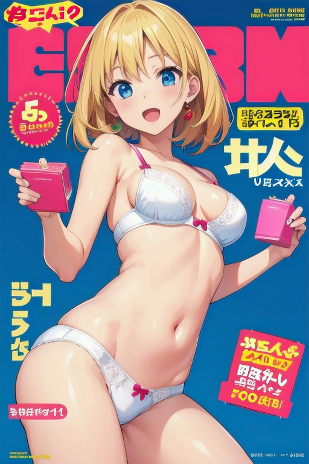 雑誌の表紙風