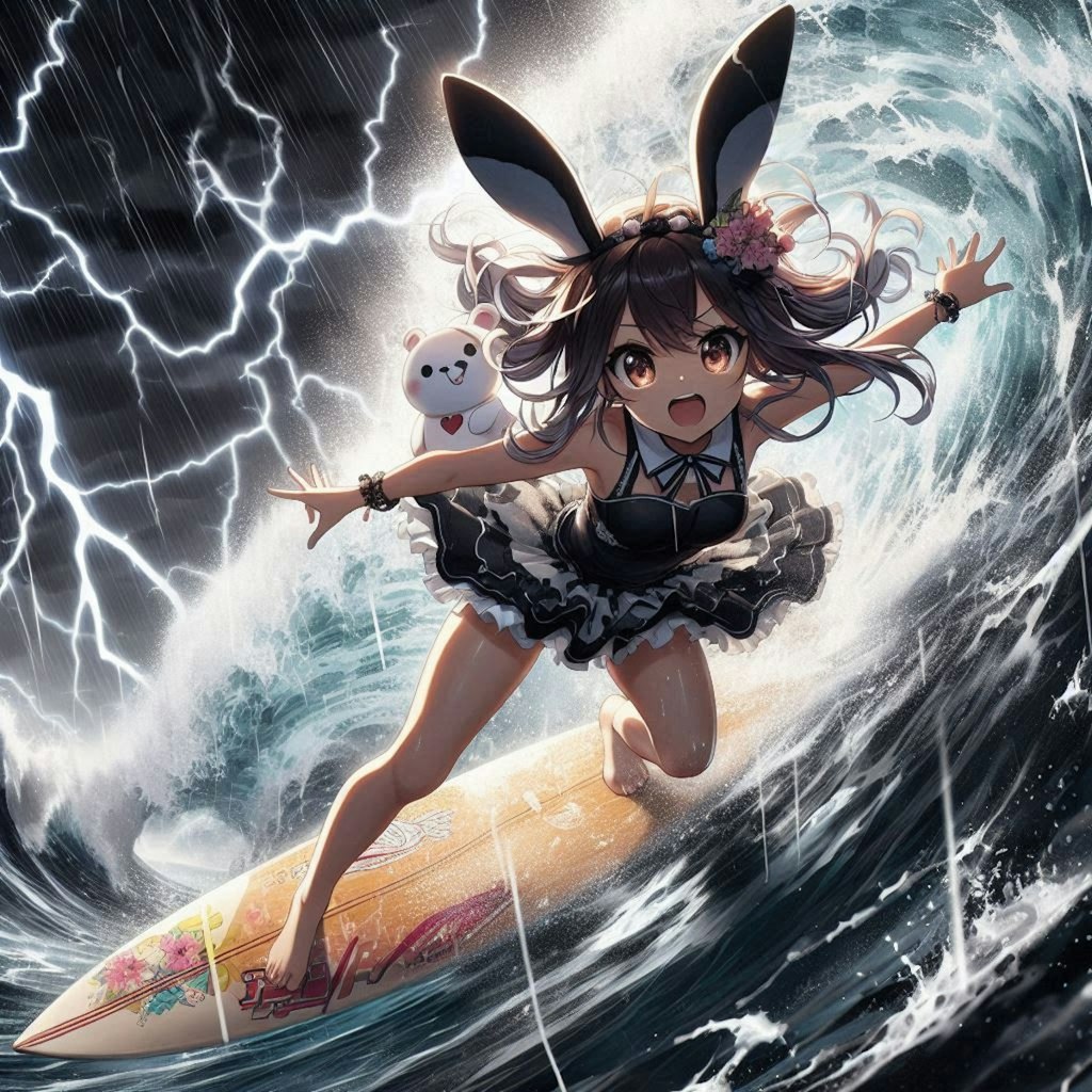 Riding The Storm!