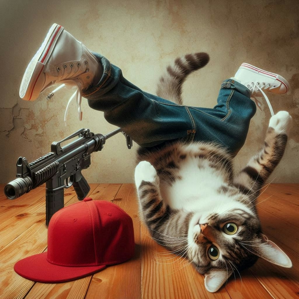 銃撃できない猫