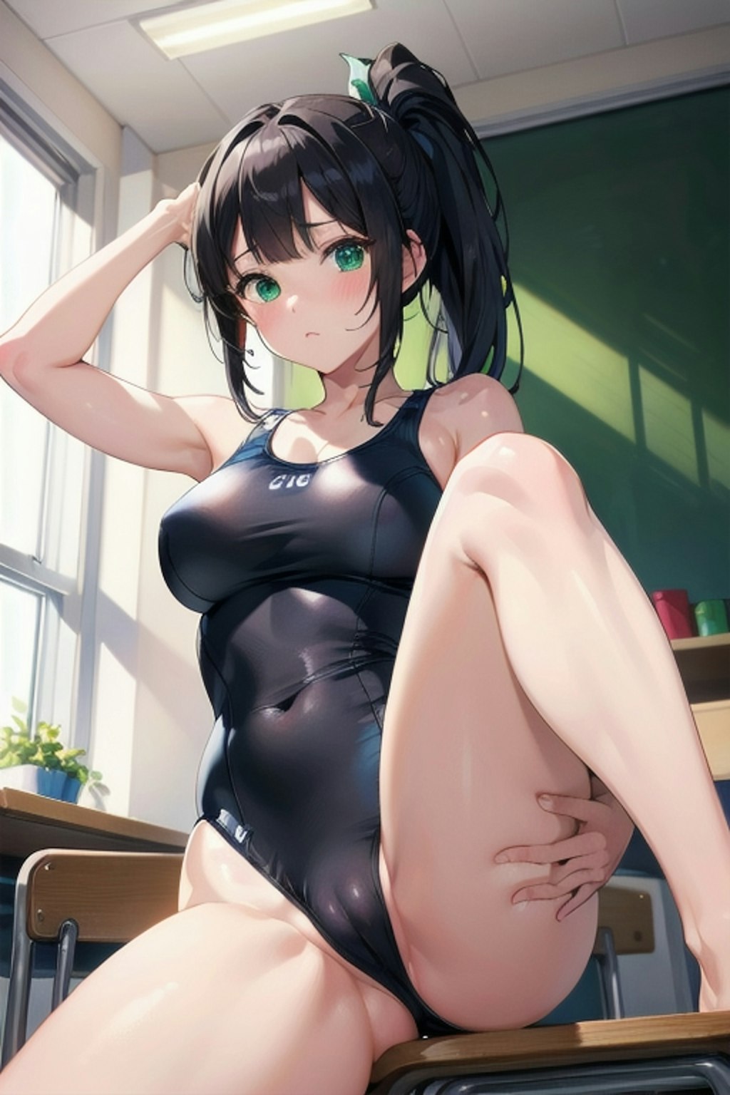 スク水の女の子