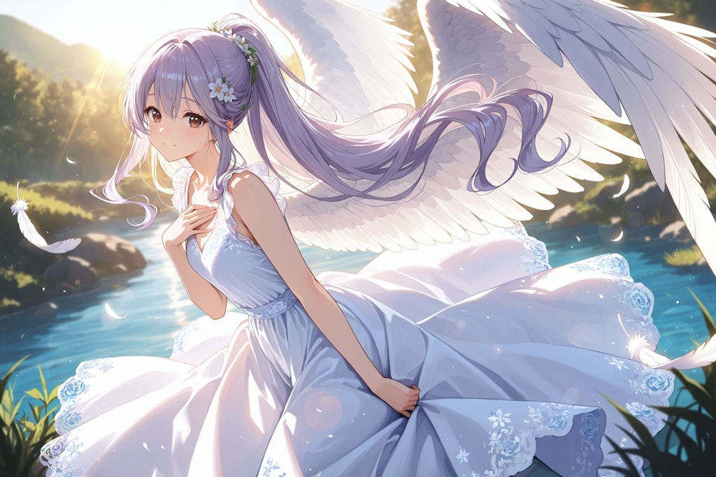 天使さん頑張ります