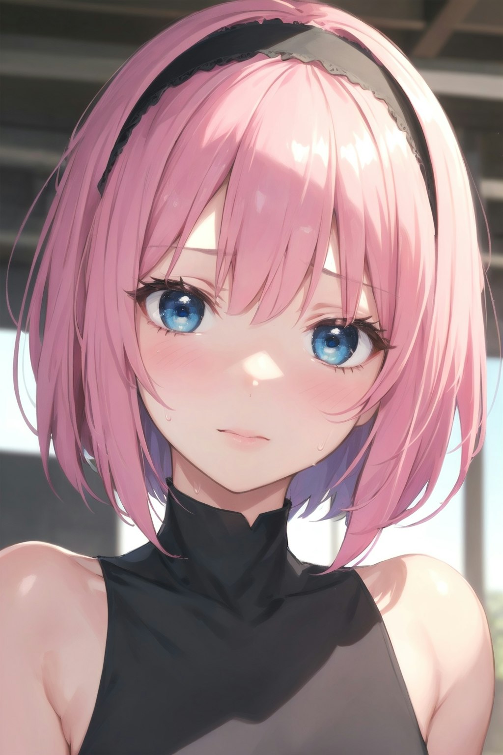 あ゛づい…