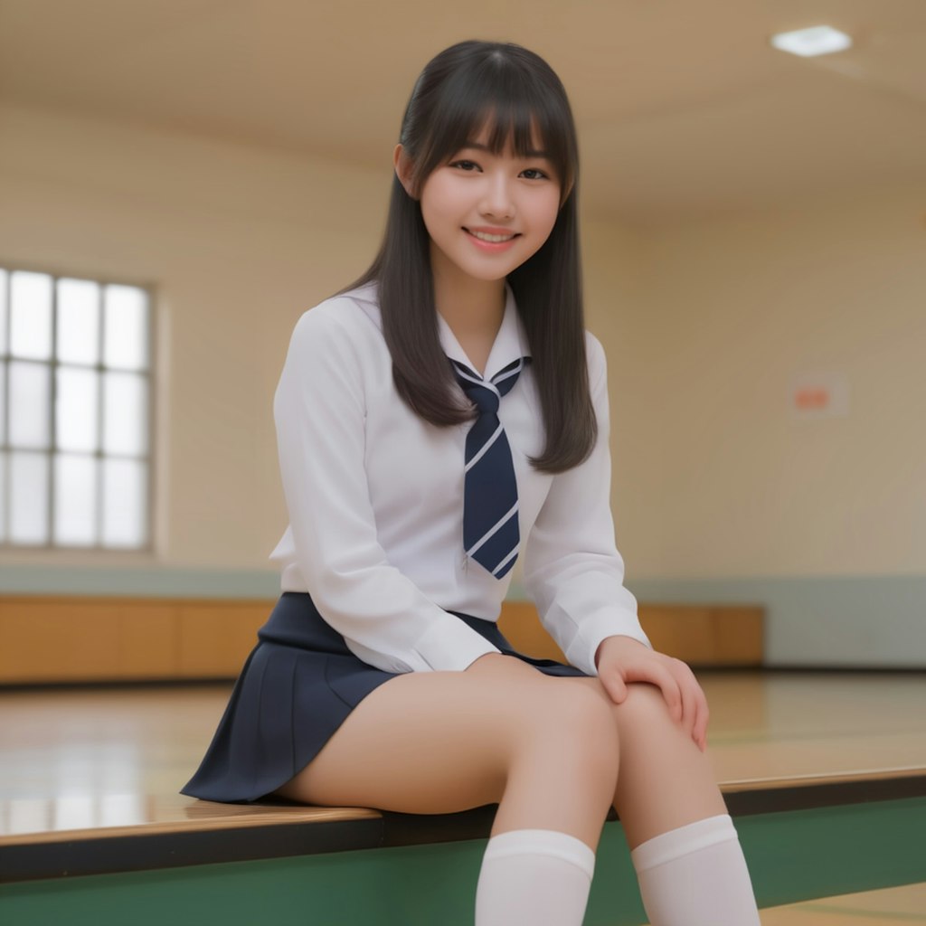 school uniform座