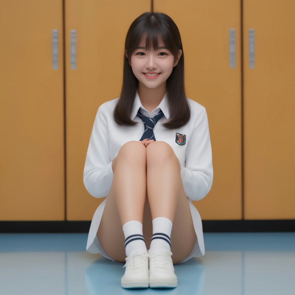 school uniform座