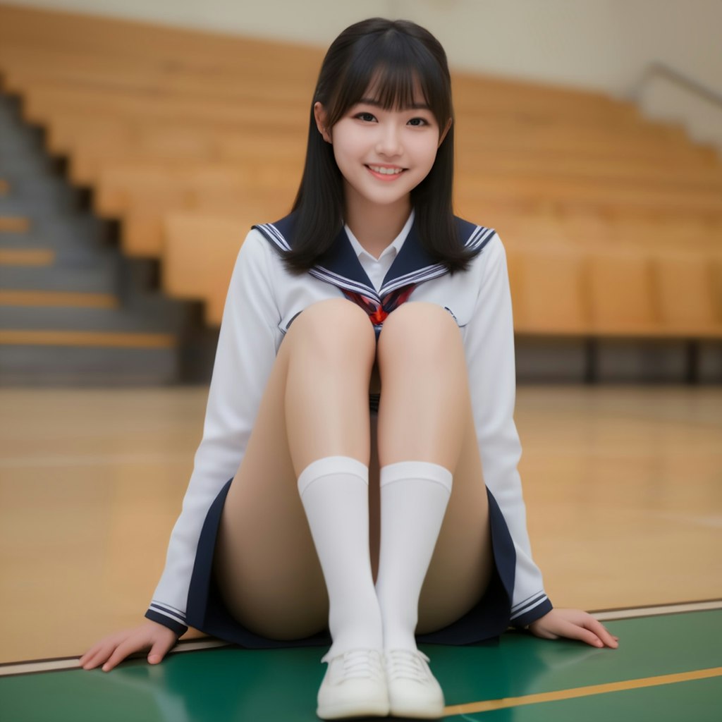 school uniform座