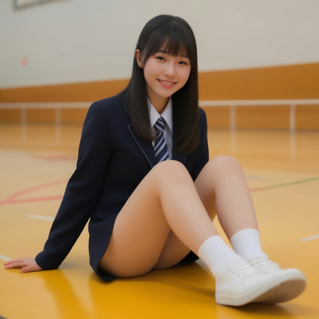 school uniform座