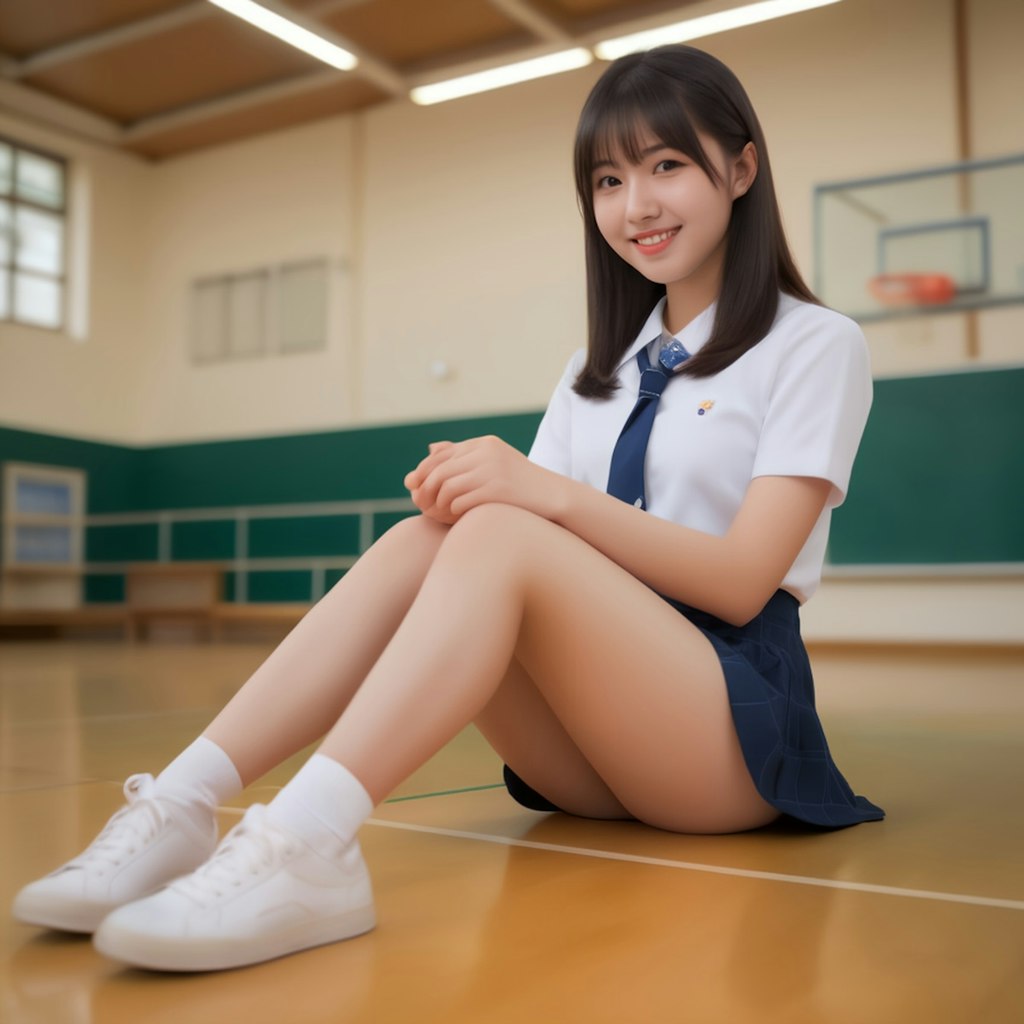 school uniform座