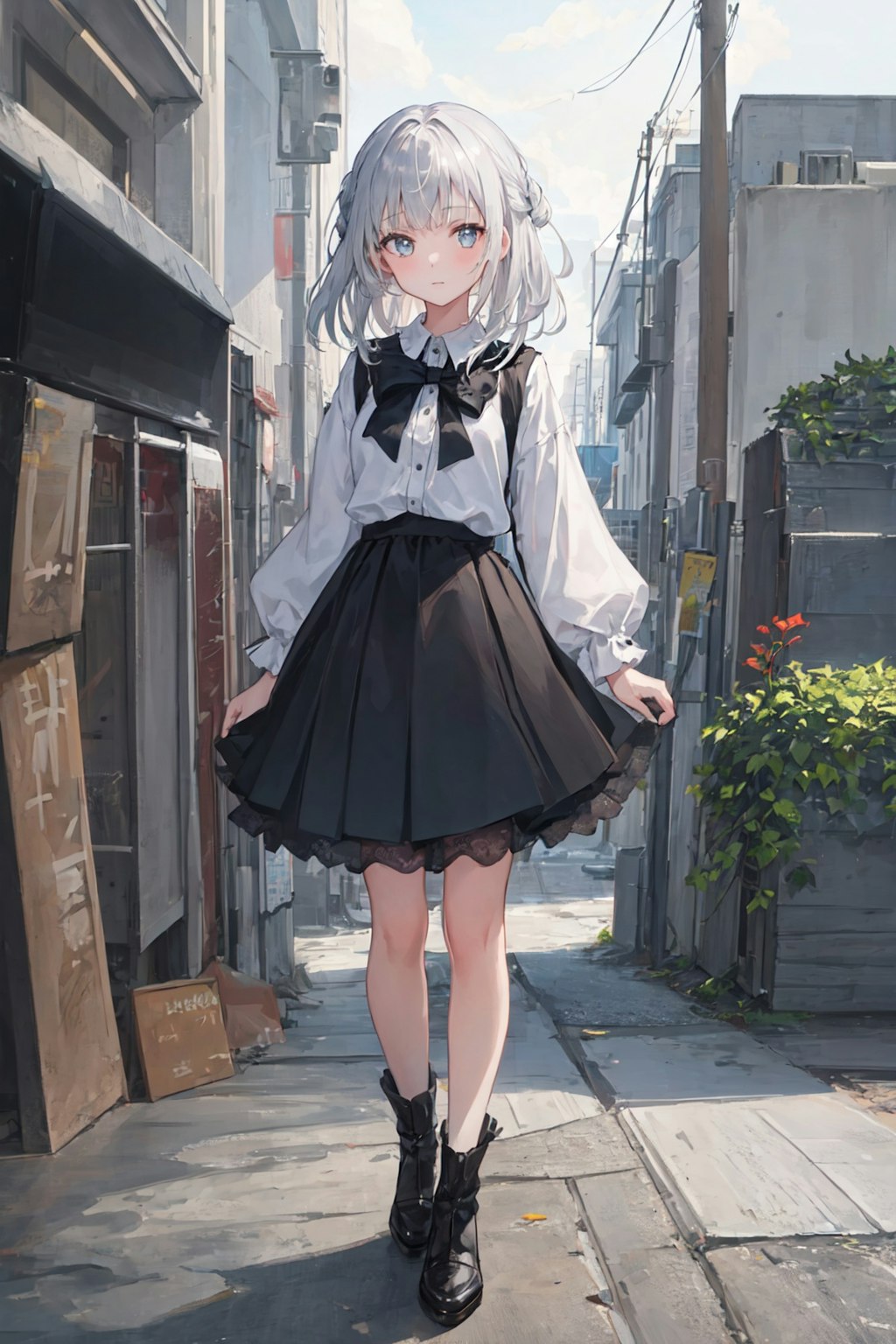 少女（全身）