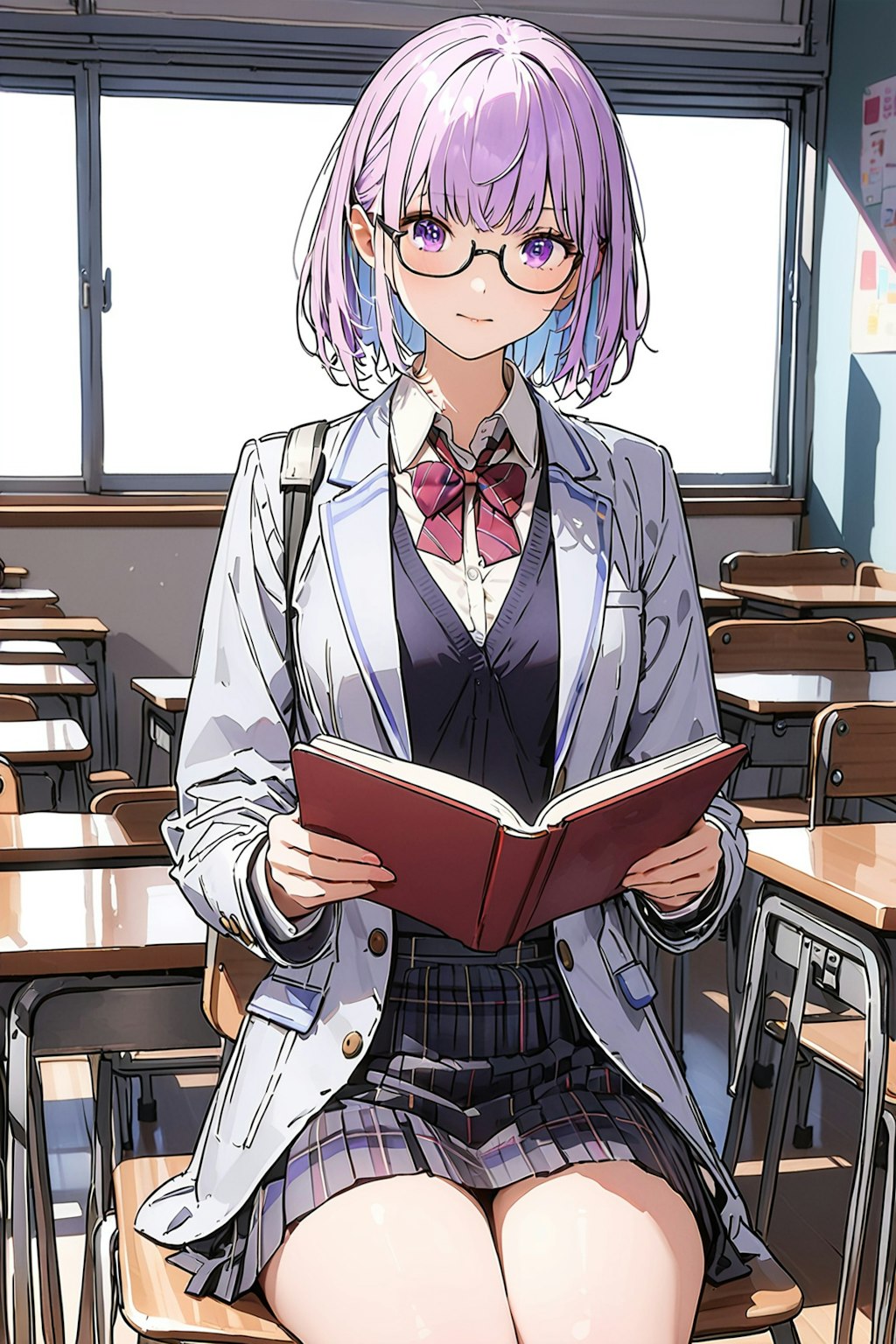 （６７４HQ）銀髪ちゃん読書