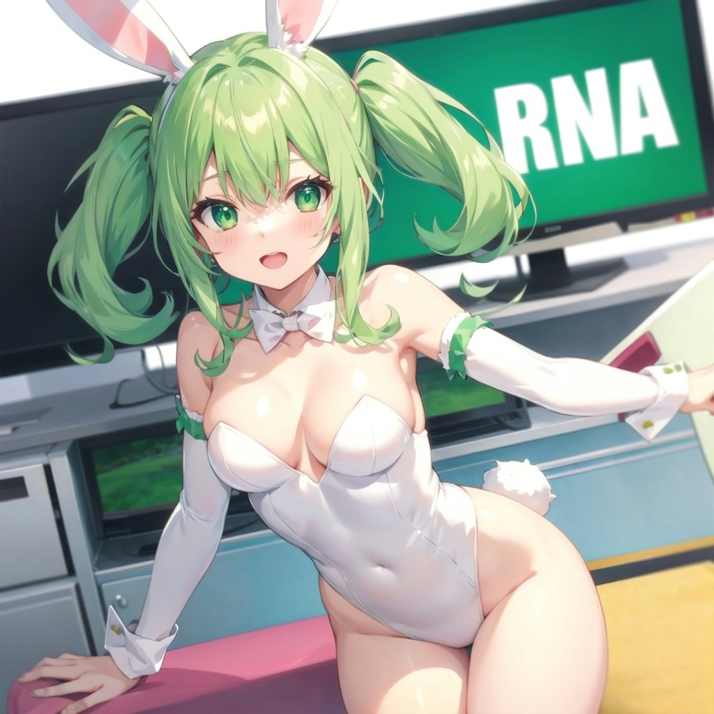 緑髪Bunny1