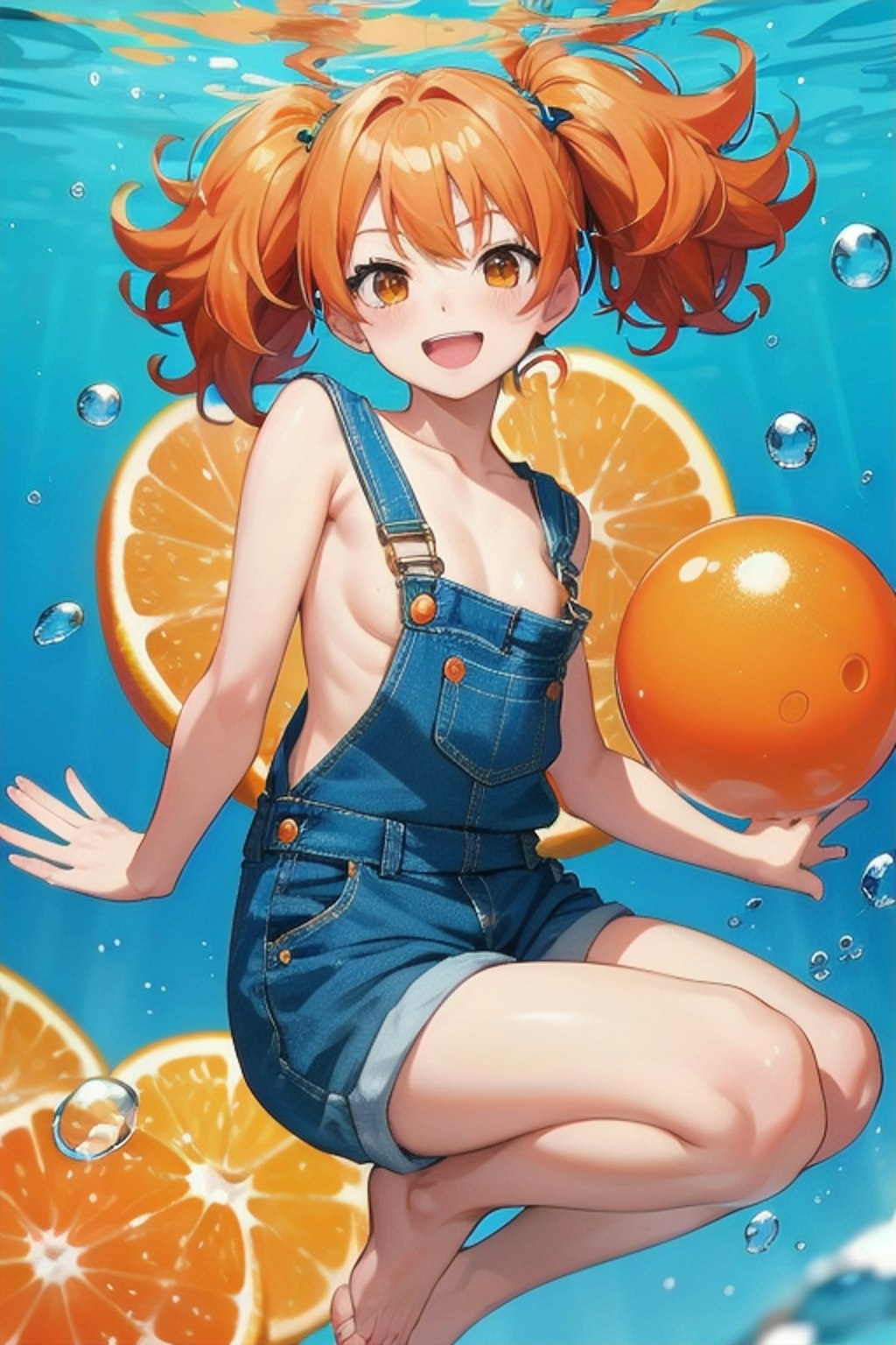 炭酸少女〜天真爛漫🧡orange soda〜