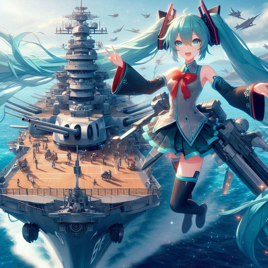 戦艦ヤマトと初音ミク