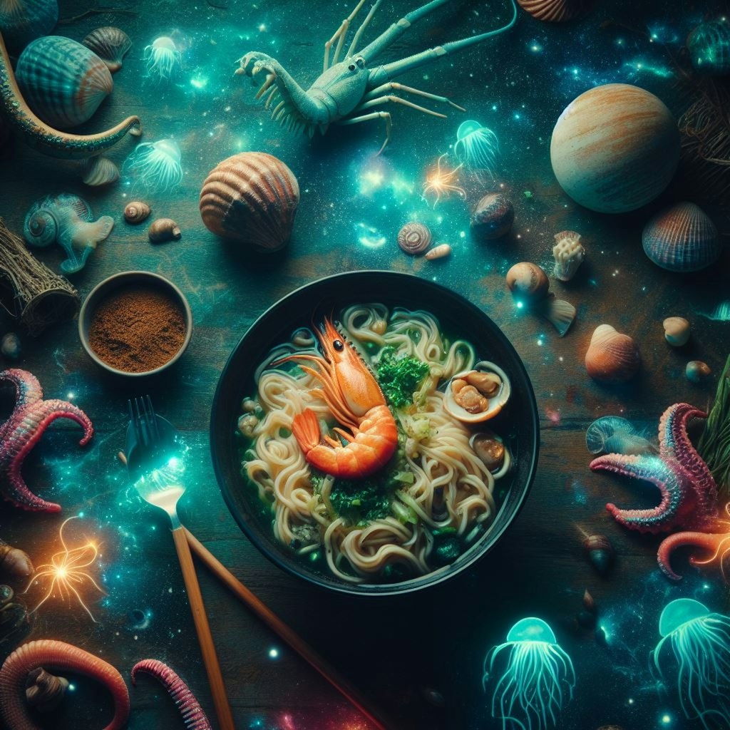 エイリアンseafood noodle