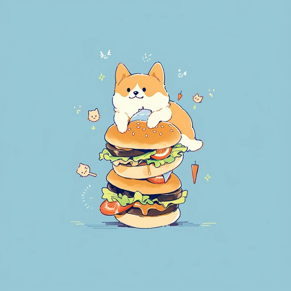 ワンバーガーだワンっ！