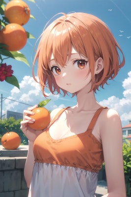 オレンジ少女