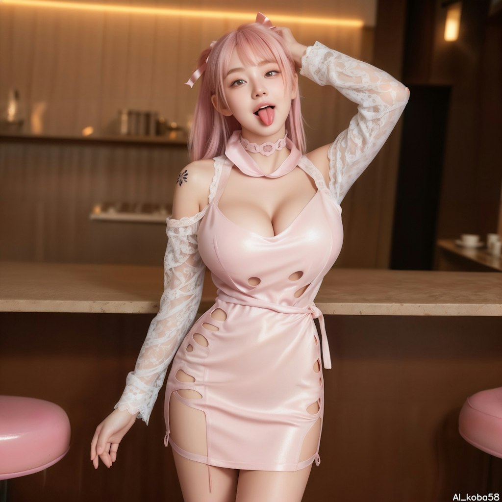 Vol127_tight mini Dress