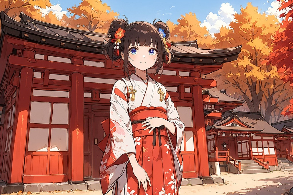 巫女おだんごちゃん⛩🍡✨