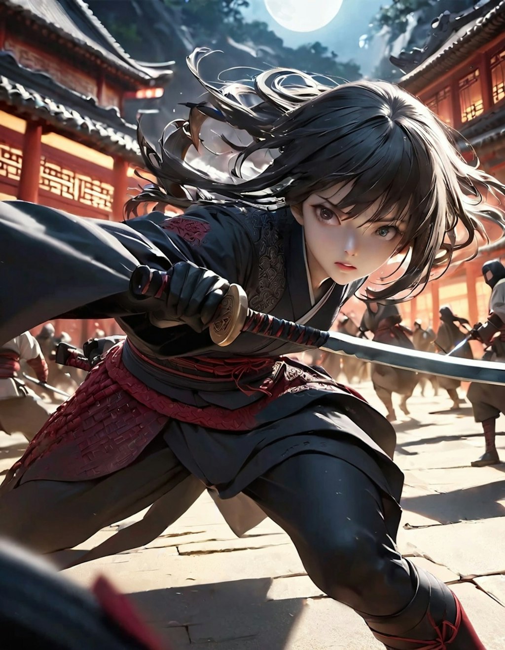 Chinese Ninja Girl