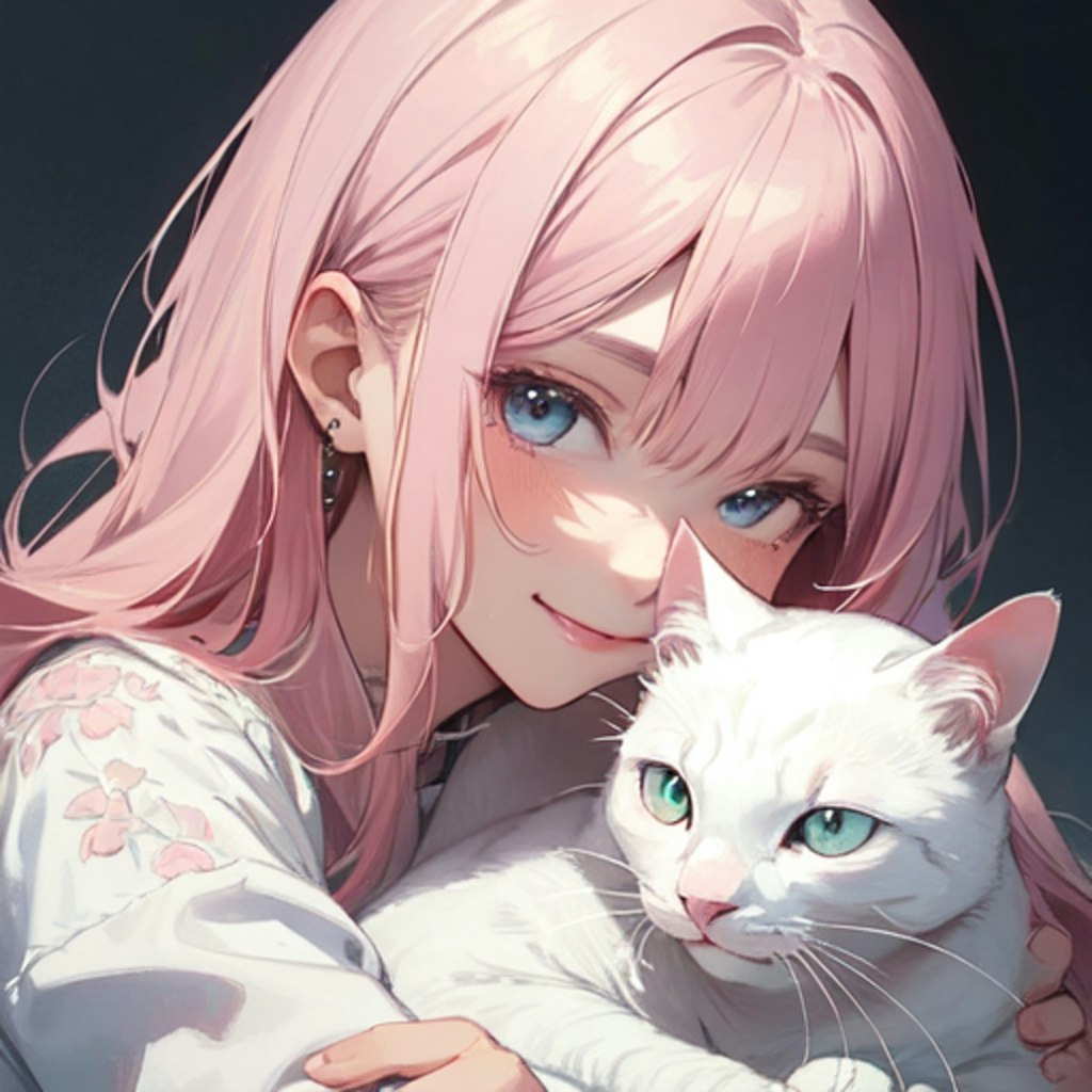 白猫と少女３