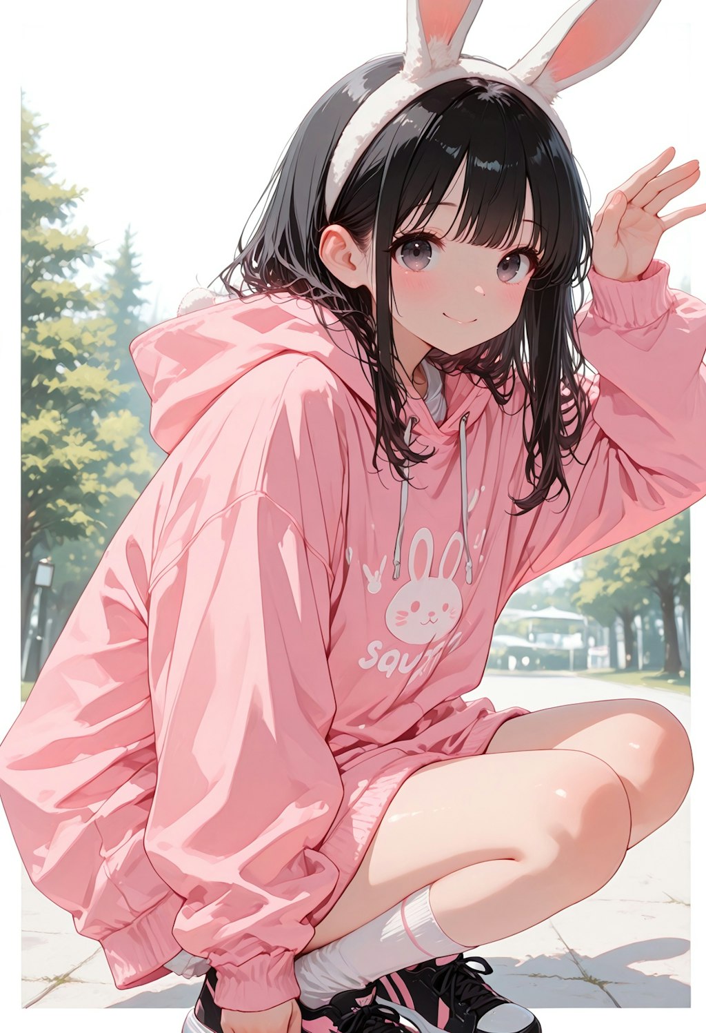 うさ耳バンドガール