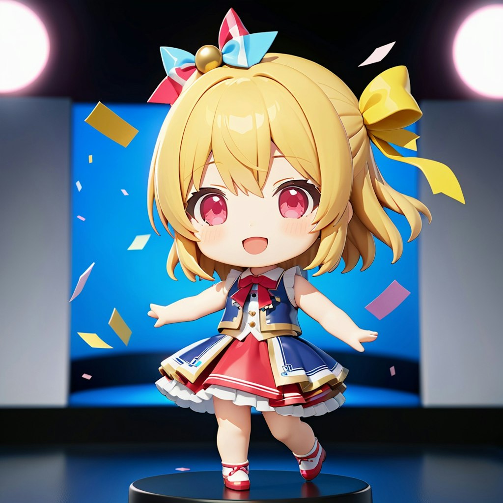 ねんどろいど風のアイドルコンサート