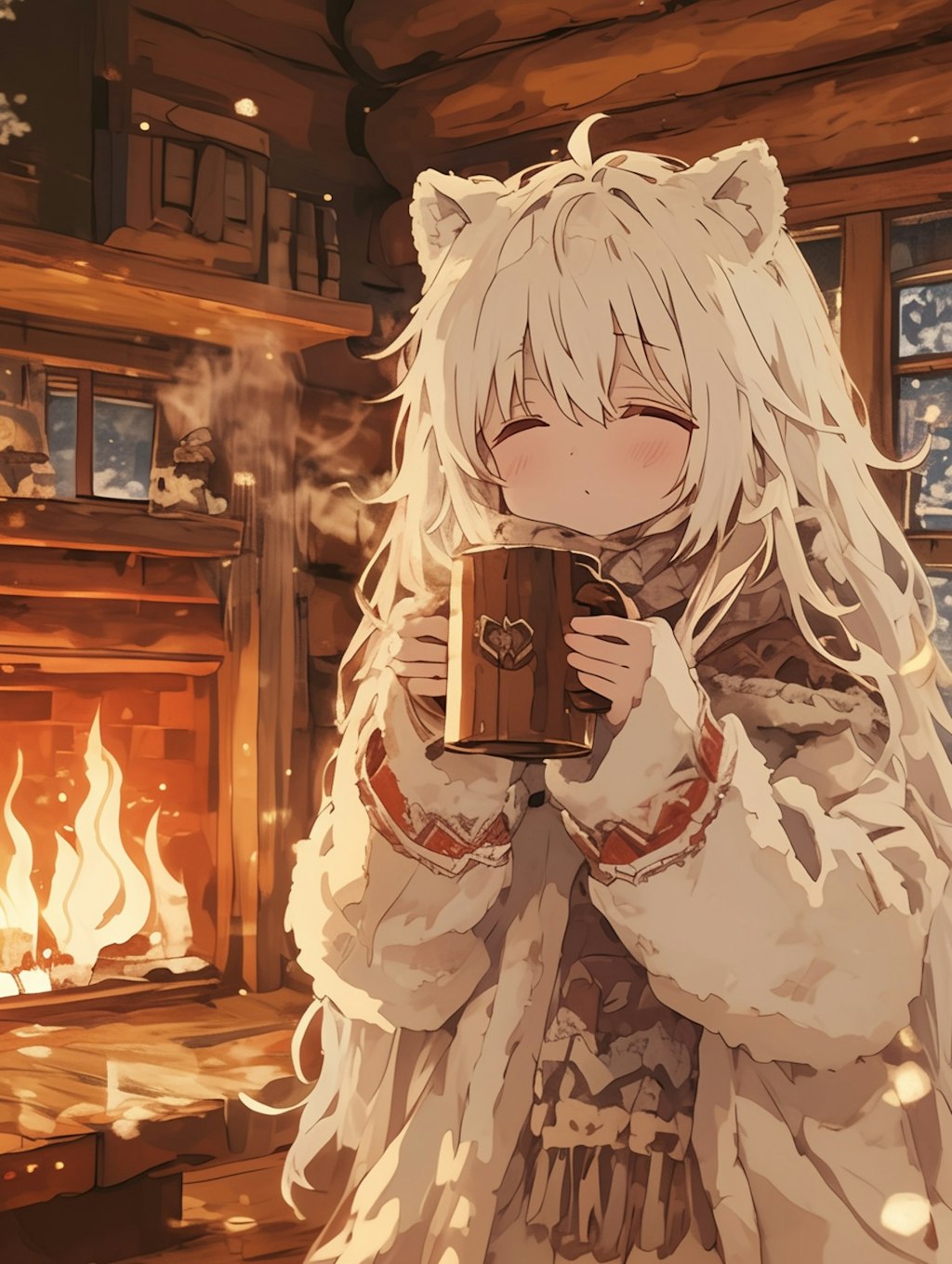 くま娘✖︎コーヒー☕️🐾