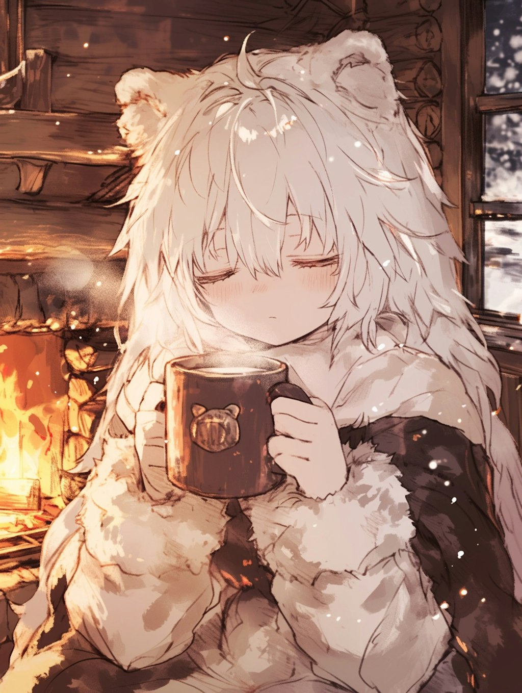 くま娘✖︎コーヒー☕️🐾