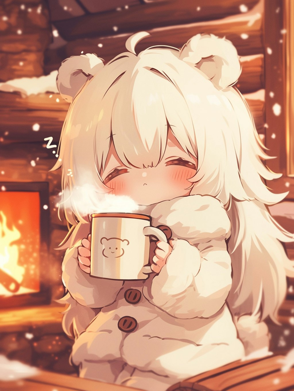 くま娘✖︎コーヒー☕️🐾
