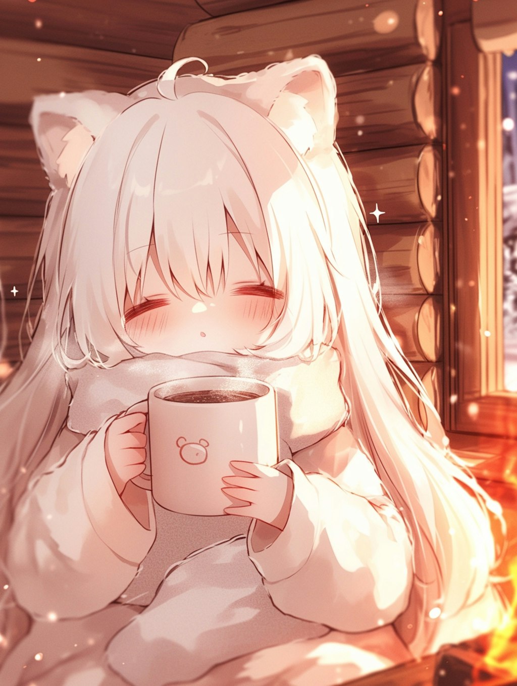 くま娘✖︎コーヒー☕️🐾