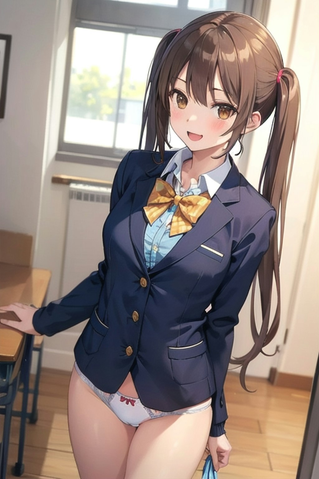 School twintails girl