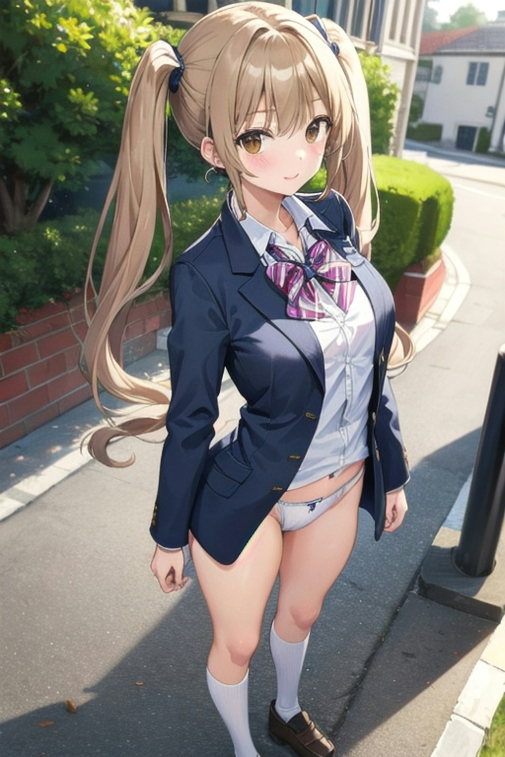 School twintails girl