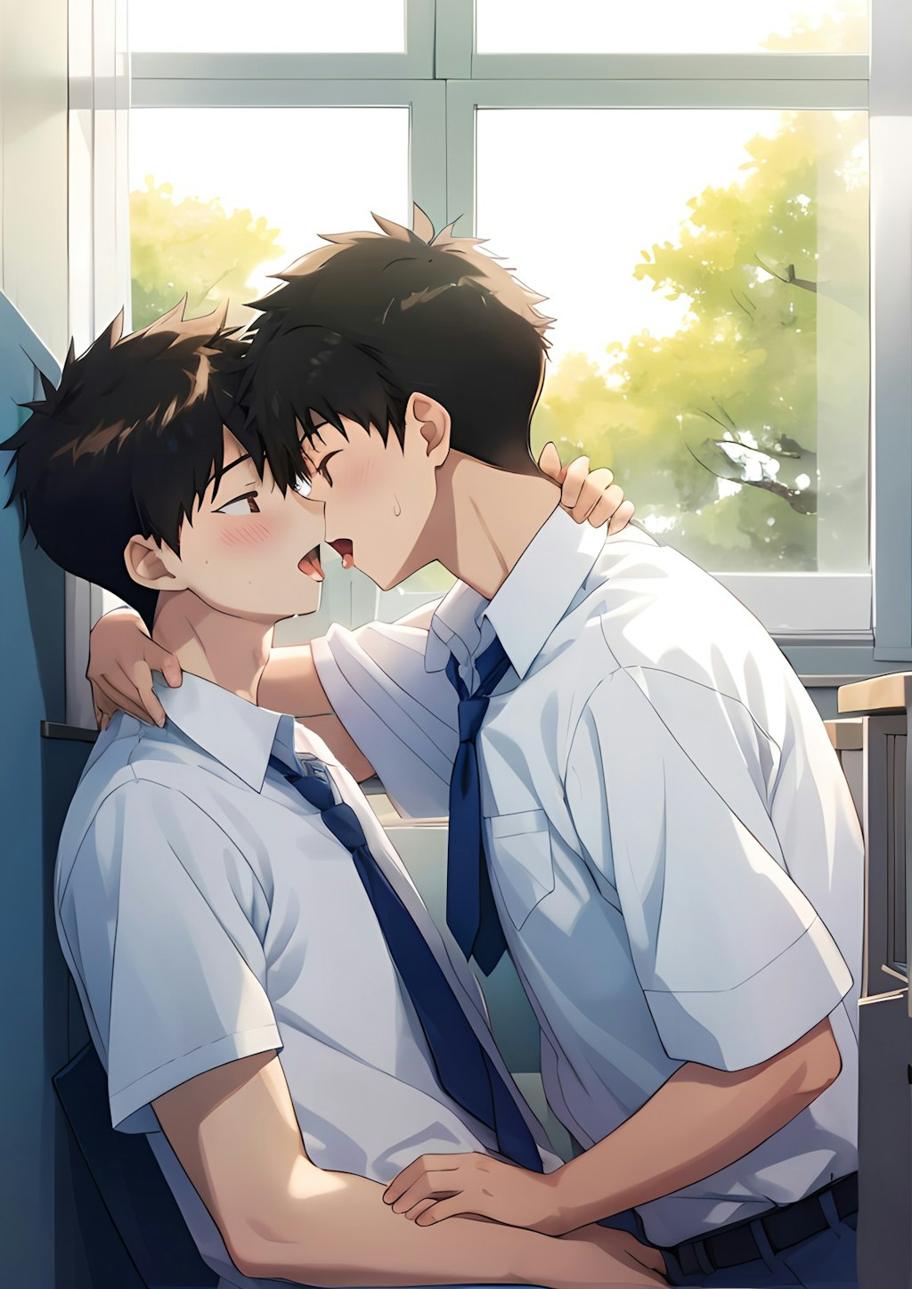 BL 男の子同士のキス♥