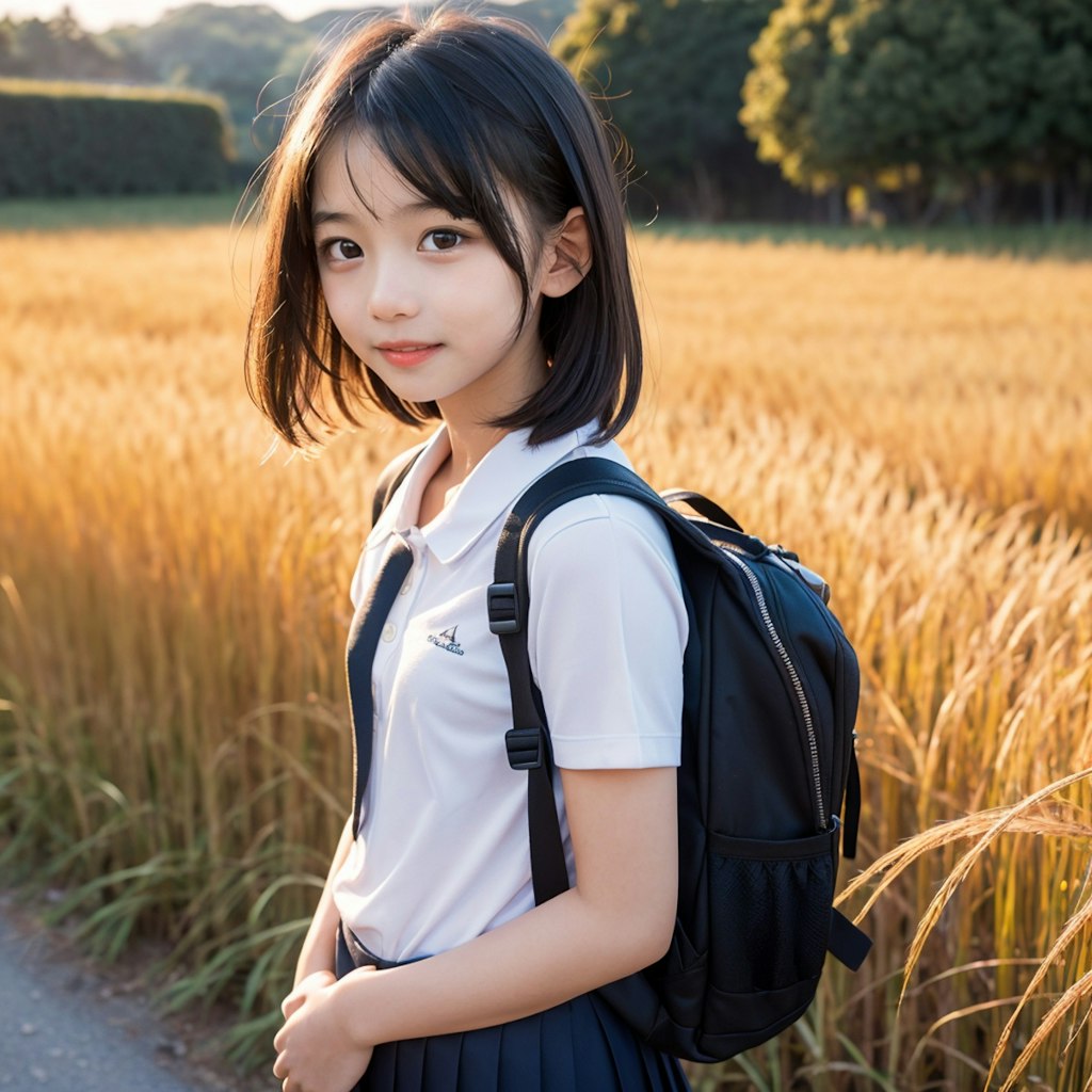 夏の終わりの帰り道