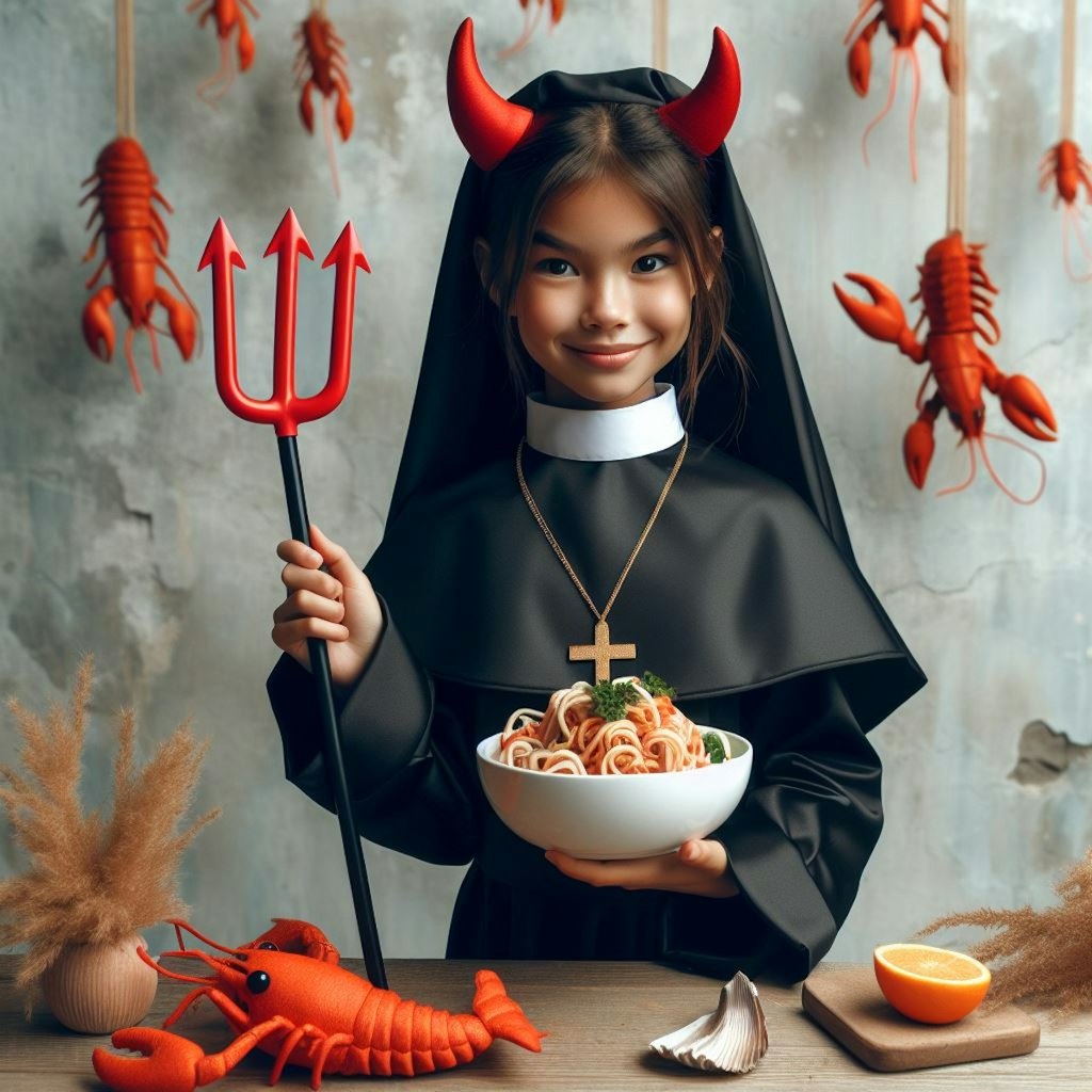 悪魔神官seafood noodle（♀）