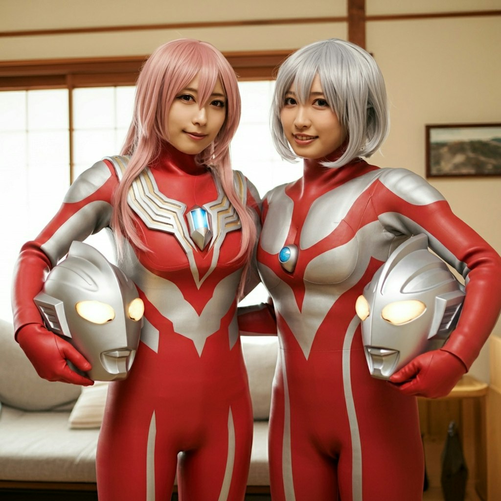 2人のウルトラウーマン