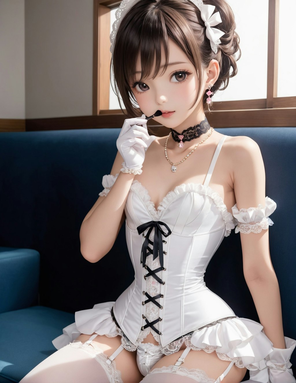 White Corset 2