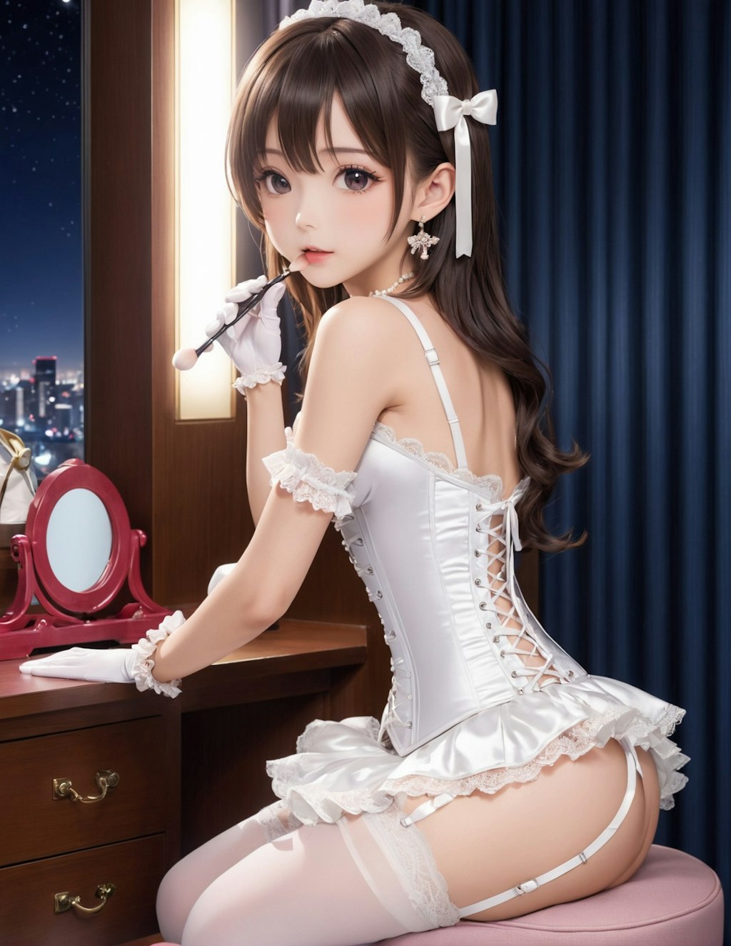 White Corset 2