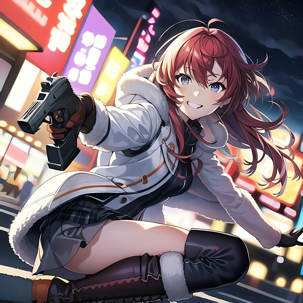 銃とミニスカート